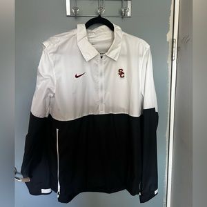 Nike USC color block windbreaker